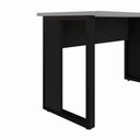 Ver imagem 5 de Mesa de Trabalho Industrial 150 cm X 60 cm Tampo Encorpado 25 mm F5 Office Cor:Cinza Sagrado com