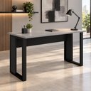 Ver imagem 1 de Mesa de Trabalho Industrial 150 cm X 60 cm Tampo Encorpado 25 mm F5 Office Cor:Cinza Sagrado com
