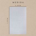 Ver imagem 2 de Tapete Sala 200x300 Grande 100% Algodão Antiderrapante Geométrico Natural Cinza