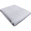 Ver imagem 6 de Tapete Sala 200x300 Grande 100% Algodão Antiderrapante Geométrico Natural Cinza