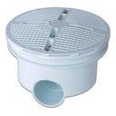 Ver imagem 1 de Dreno De Fundo Branco Grande Para Piscina De Vinil E Alvenaria Abs - Brustec