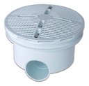 Ver imagem 1 de Dreno De Fundo Branco Grande Para Piscina De Vinil E Alvenaria Abs - Brustec