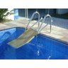 Escada Em Inox 304 Salva Pet Gato E Cachorro Com Rampa Para Piscina - Azul - 3