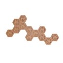 Ver imagem 3 de Porta Medalhas Sextavado - Kit com 12