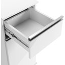 Ver imagem 4 de Armário Suporte Balcão com Gaveta para Bebedouro de Cozinha Branco:preto