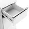 Armário Suporte Balcão com Gaveta para Bebedouro de Cozinha Branco:preto - 4