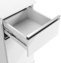 Ver imagem 4 de Armário Suporte Balcão com Gaveta para Bebedouro de Cozinha Branco:preto