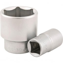 Soquete Sextavado Enc 1/2" 24mm Curto Vanád. Vonder - 1