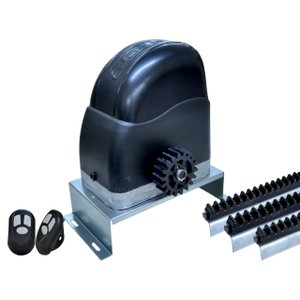 KIT MOTOR PORTÃO DESLIZANTE RCG AL 300Kg 1/5CV COM BASE FIXA - 220V