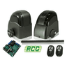 KIT MOTOR PORTÃO DESLIZANTE RCG AL 300Kg 1/5CV COM BASE FIXA - 220V - 3