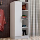 Ver imagem 1 de Armário Multiuso Atenas 2 Portas Branco - Panorama Móveis