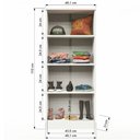 Ver imagem 4 de Armário Multiuso Atenas 2 Portas Branco - Panorama Móveis