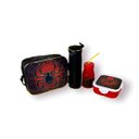 Ver imagem 6 de Kit Mochila Escolar Acessórios Infantil H Aranha Preto