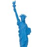 Miniatura Estátua da Liberdade Azul em Resina - 29x8 cm - 2
