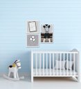 Ver imagem 2 de Kit Quadro Decorativo Infantil com Moldura Campo de Futebol