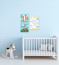 Ver imagem 2 de Kit Quadro Decorativo Infantil com Moldura Balão Sonhos