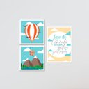 Ver imagem 3 de Kit Quadro Decorativo Infantil com Moldura Balão Sonhos