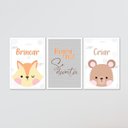 Ver imagem 3 de Kit Quadro Decorativo Infantil com Moldura Brincar e Criar