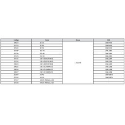 Haste para Cabeçote Broqueador - Cone Cm-3 (c/ Arraste) - Rosca 1.1/2 X 18 Fios - Din 228 B - 4