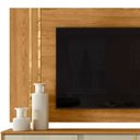 Ver imagem 5 de Estante Painel para Tv 60 Pol 160cm Orla Z10 Cumaru/opala - Mpozenato