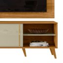 Ver imagem 6 de Estante Painel para Tv 60 Pol 160cm Orla Z10 Cumaru/opala - Mpozenato
