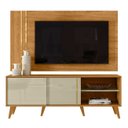 Ver imagem 1 de Estante Painel para Tv 60 Pol 160cm Orla Z10 Cumaru/opala - Mpozenato