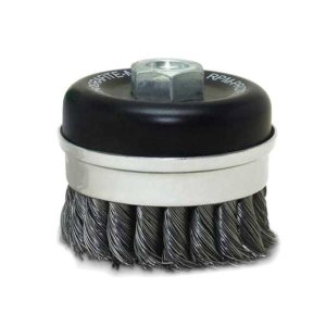 Escova de Aço Tipo Copo Torcida 4"- Carbografite