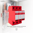 Ver imagem 6 de Dps Clamper Front V Tripolar 175v 20ka 3+0 Classe Ii 027087