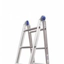 Ver imagem 3 de ESCADA DE ALUMÍNIO ARTICULADA 13 EM 1 COM 12 DEGRAUS REAL ESCADA