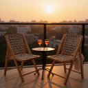 Ver imagem 2 de Cadeira em Madeira Maciça com Corda Náutica Cor Castanho Preebel