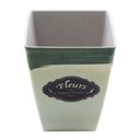 Ver imagem 2 de Kit 4 Mini Vasos de Planta Cachepot Estampados Decorados 16cm