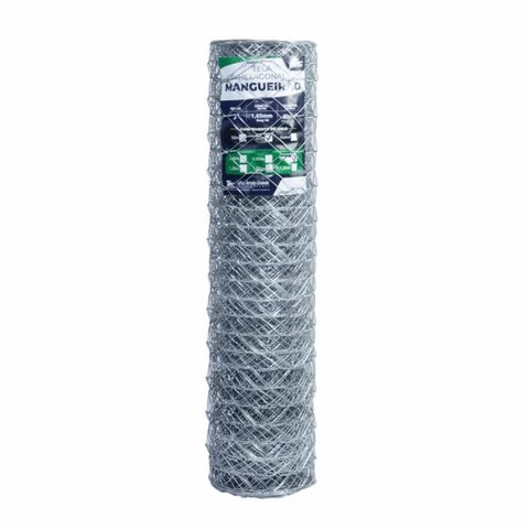 TELA HEXAGONAL TAG MALHA 3" FIO BWG 16 (1,65mm) RL 25X0,8m
