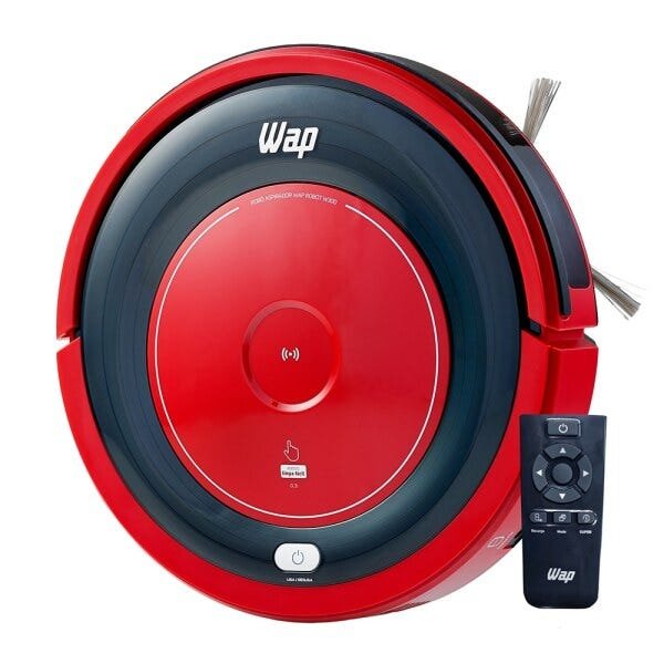 Robo Aspirador Com Controle Remoto W300 14,4V WAP Vermelho - 1