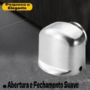 Ver imagem 4 de Fixador de Porta Magnético com Imã para Piso Prata Re164 Snel Home