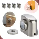 Ver imagem 2 de Fixador de Porta Magnético com Imã para Piso Prata Re164 Snel Home