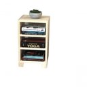 Ver imagem 1 de Estante Madeira Tripla Sala Quarto Escritório