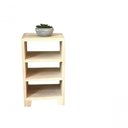 Ver imagem 5 de Estante Madeira Tripla Sala Quarto Escritório