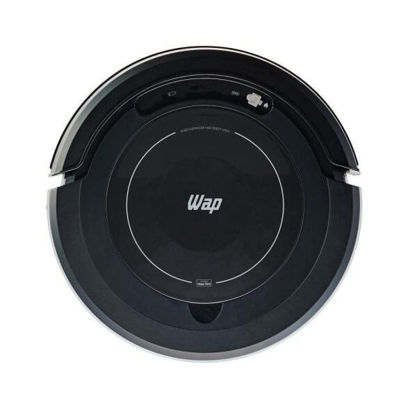 Robo Aspirador Silencioso de Pó WAP W100 - Preto - Bivolt - 4