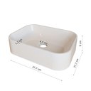 Ver imagem 4 de Conjunto de Banheiro com Gabinete 2 Portas, Cuba e 1 Espelheira Deli