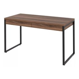 Mesa Escritório Office Estilo Industrial 1,35m C/ 2 Gavetas - 3