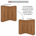 Ver imagem 4 de Guarda-Roupa de Canto Modulado MDF 410cm Safira 7 Portas 9 Gavetas Una Mobília