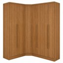 Ver imagem 2 de Guarda-Roupa de Canto Modulado MDF 410cm Safira 7 Portas 9 Gavetas Una Mobília