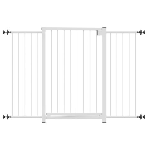 GRADE PORTÃO DIVISOR AMBIENTE MULTIGRADE 68 A 113 CM BRANCO