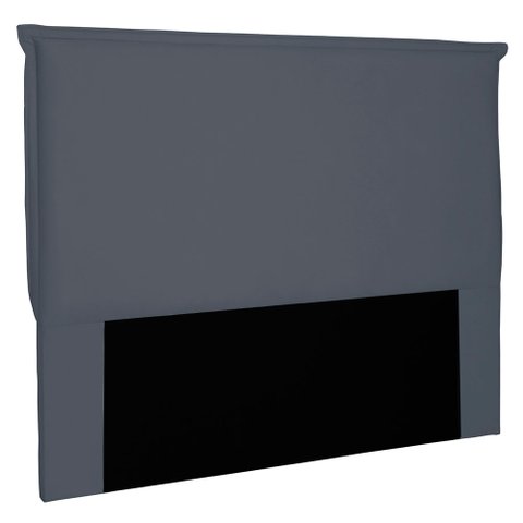 Cabeceira King 1,95m Veneza Suede - Pallazio - Cinza