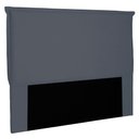 Ver imagem 1 de Cabeceira King 1,95m Veneza Suede - Pallazio - Cinza