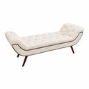 Ver imagem 5 de Puff Recamier 160cm Awa Bouclé Off White - Sallar Home