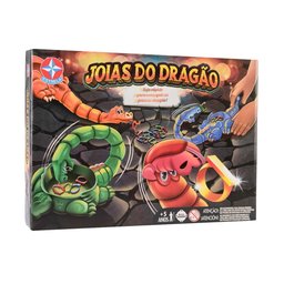 Jogo Infantil - Joias do Dragão - Estrela - 1 Jogo Infantil - Joias do Dragão - Estrela - 1