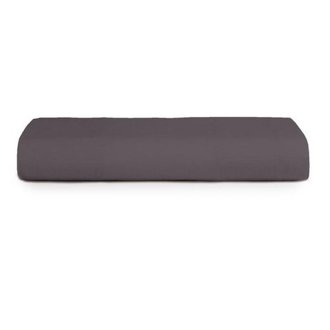 Lençol c/ Elástico King Altenburg Percal 180 Fios - Cinza