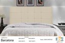 Ver imagem 3 de Cabeceira New Barcelona Estofada com Botão de Tecido para Cama Box Casal King Size 195cm New Foam -