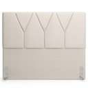 Ver imagem 2 de Cabeceira Cama Box Casal King 195 cm Aurora W01 Linho Cru - Lyam Decor